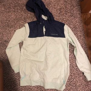 Teal vineyard vines quarter zip